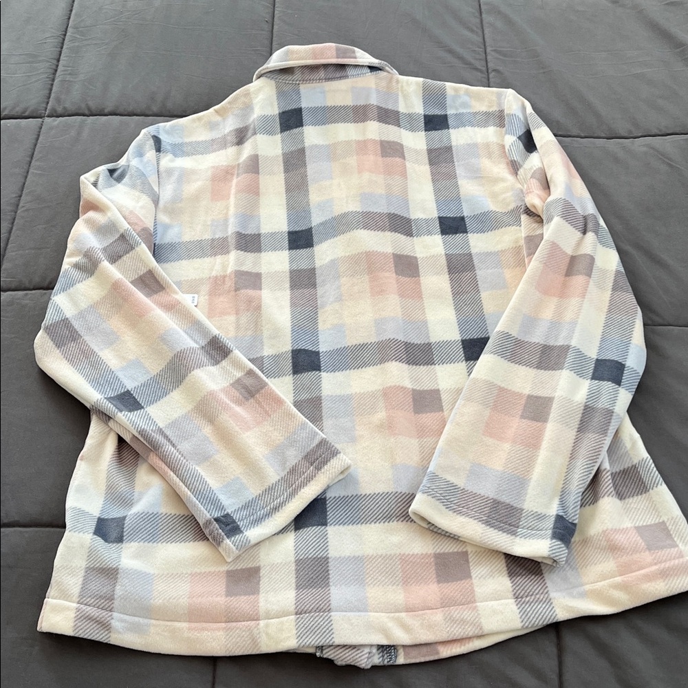 Soma Soft Plaid Flannel Pajamas Sz M NWT - Picture 7 of 13